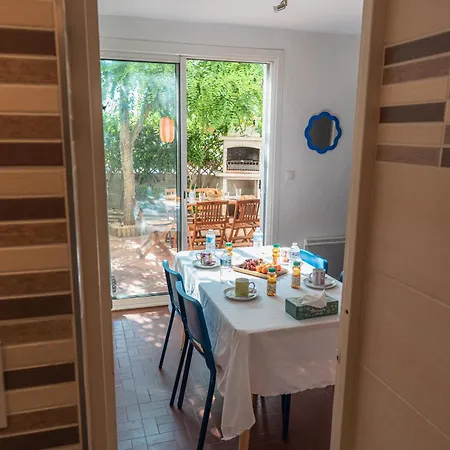 Le Cocon Mediterraneen - A 5 Min - Place De Parking - Barbecue - Terrasse *